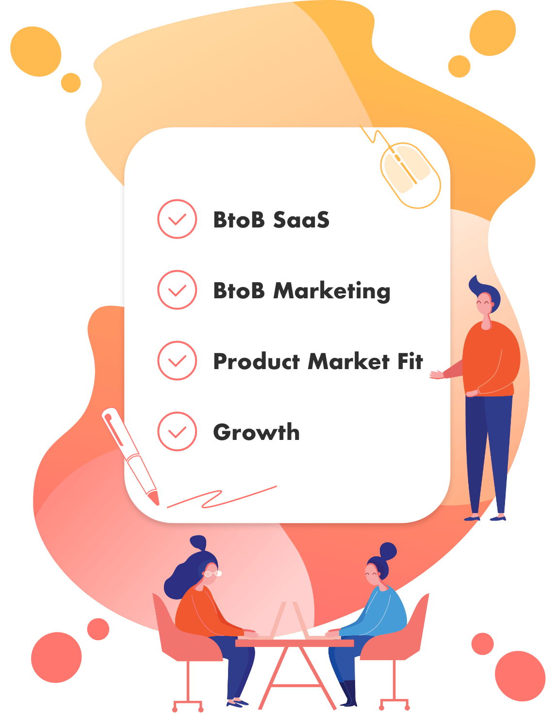 BtoB SaaS/BtoB Marketing/Product Market Fit/Growth