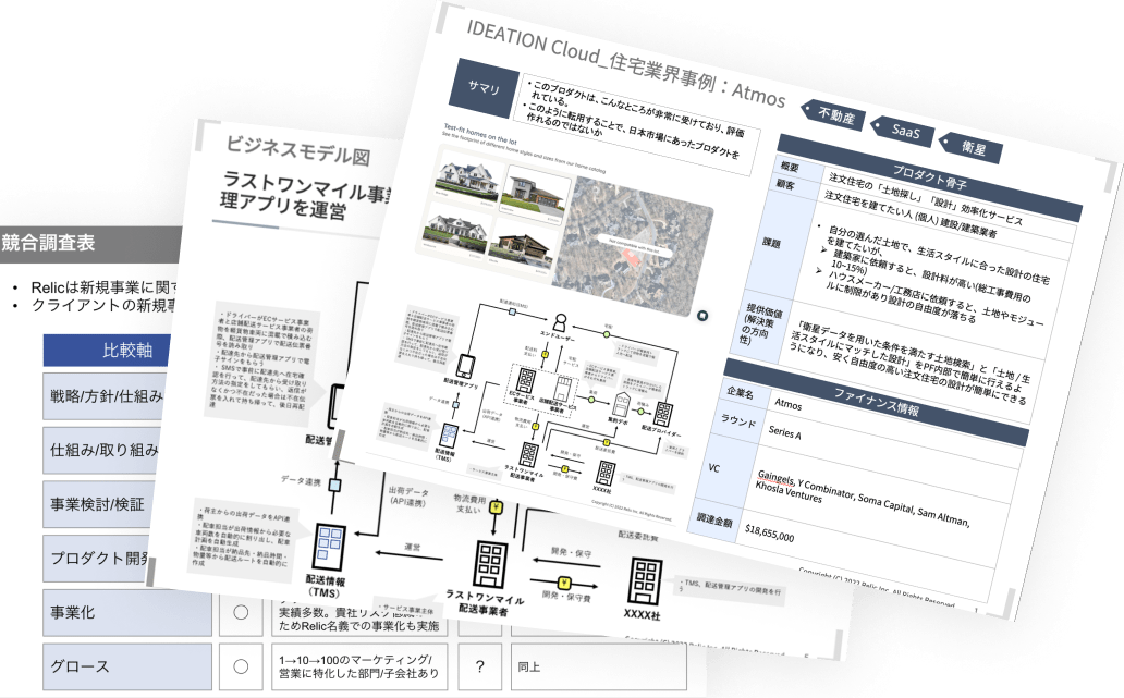 アイデア抽出が3件無料